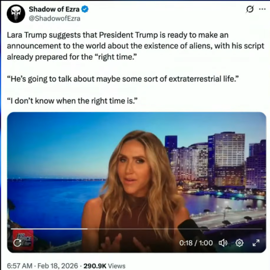Lara Trump - Pres Trump Already Prepared a Full Disclosure Speech