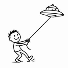 UFO Quest by Arlin Ewald Nusbaum